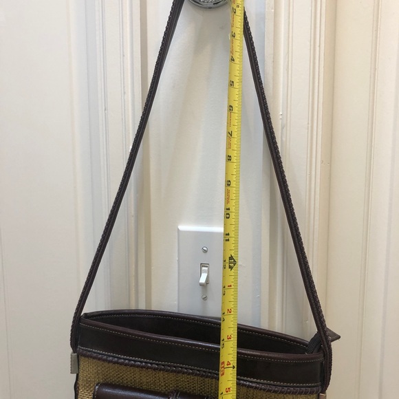 New! Super cute. Organize yourself w/this Pretty, Burlap, Silver, Brown NWOT - Picture 6 of 16